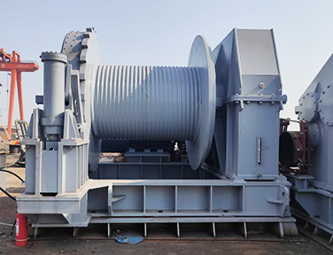 ShanghaiElectric hydraulic winch